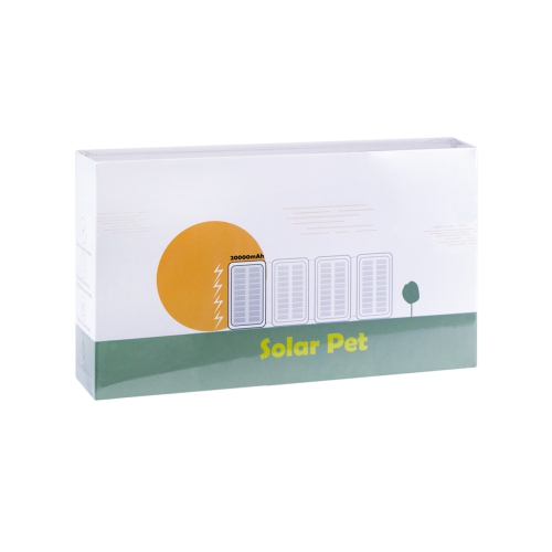 Icon Best Solar Charger, 20000mAh Solar Power Bank, 4 Solar Foldable Panels, Portable Charger for Outdoor, External Battery Pack with 3 Modes Camping