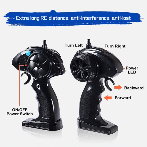 RC Toy Car For 6+ Year Old, Amphibious Stunt Vehicles Boat Beach Truck