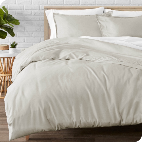Bare Home Flannel Duvet Cover And Sham, Ivory King Duvet Cover Canada