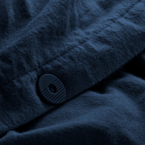 Bare Home Flannel Duvet Cover and Sham Set - 100% Cotton, Velvety Soft Heavyweight, Double Brushed Flannel