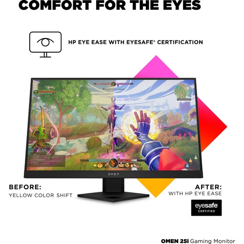 HP INC. 24.5" FHD 165Hz IPS AMD Freesync Premium Pro Gaming Monitor