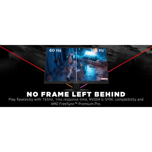 HP INC. 24.5" FHD 165Hz IPS AMD Freesync Premium Pro Gaming Monitor