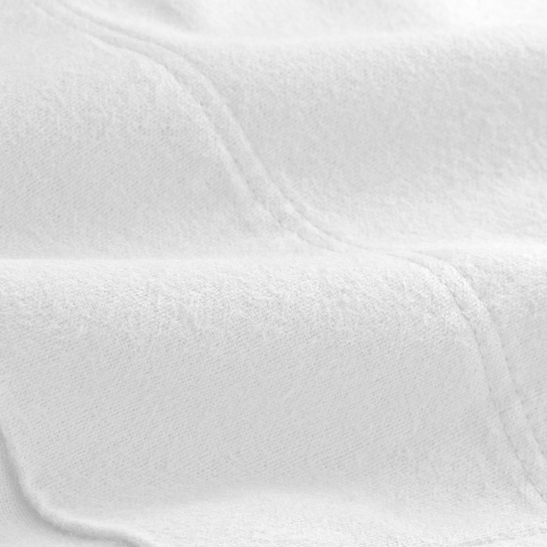 Taies d’oreiller standard en flanelle de 2 à 100 % de coton - tissu épais velouté et doux - flanelle brossé double