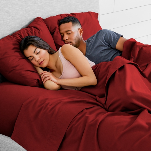 Bare Home Standard Flannel Pillowcase Set of 2 - 100% Cotton - Velvety Soft Heavyweight - Double Brushed Flannel