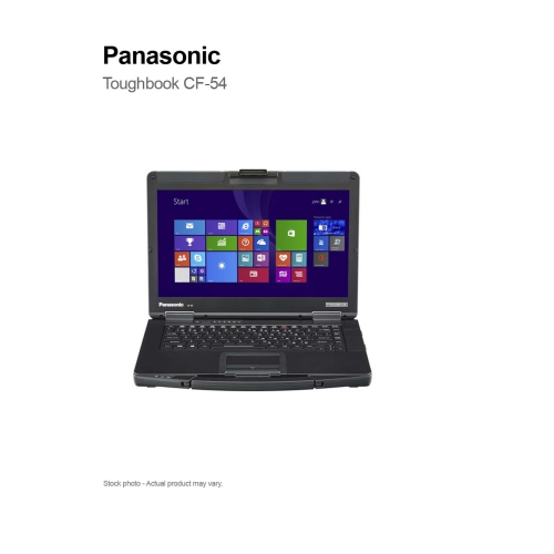 Refurbished - Panasonic ToughBook CF-54 MK2, Core i5-6300U, 16GB, 256GB SSD, 4G LTE, 14"Â³, WIN 10 PRO