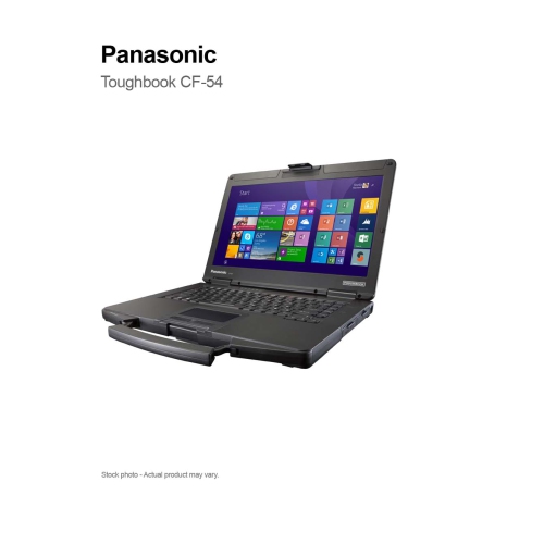 Refurbished - Panasonic ToughBook CF-54 MK2, Core i5-6300U, 16GB, 1 TB M.2, 4G LTE,14"Â³, WIN 10 PRO