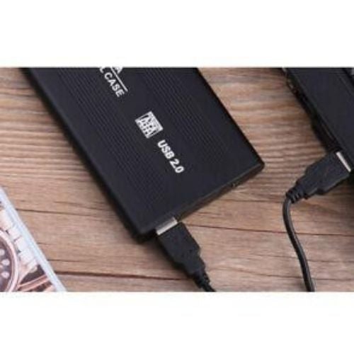 USB 2.0 2.5 SATA HARD DRIVE CASE EXTERNAL EXTERNAL BK