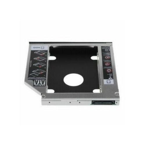 Optical Bay 2nd SATA HDD Hard Drive Caddy CD-ROM For Laptop NoteBook PC