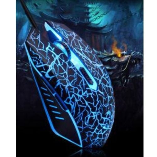 USB Wired Optical Scroll Wheel Game Mouse For PC Laptop Notebook Computer