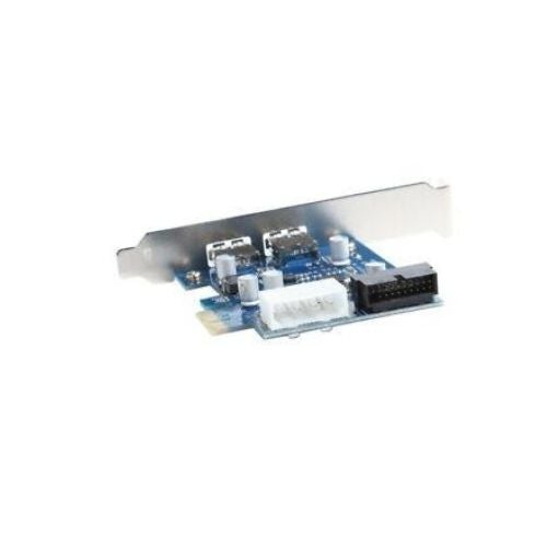 USB 3.0 PCI-E Controller Card 2 External Port w/ Internal 19 Pin Connection