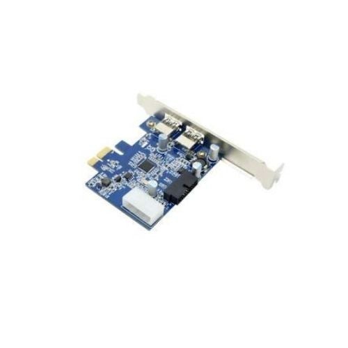 USB 3.0 PCI-E Controller Card 2 External Port w/ Internal 19 Pin Connection