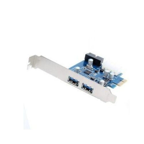 USB 3.0 PCI-E Controller Card 2 External Port w/ Internal 19 Pin Connection