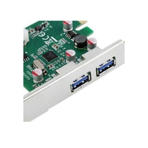 USB 3.0 PCI-E PCI EXPRESS CARD CHIPSET 2 PORT 5 Gbp PCIE CONTROLLER HUB