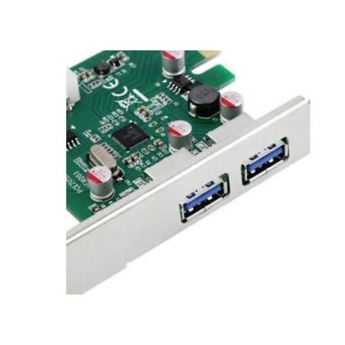 USB 3.0 PCI-E PCI EXPRESS CARD CHIPSET 2 PORT 5 Gbp PCIE CONTROLLER HUB