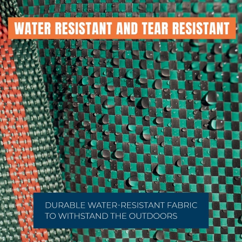 3-Pack 72 Gallons Garden Bag - Reusable Yard Waste Bags, Lawn Pool Garden Waste Bag, Gardening Bags, Leaf Bag Lawn Bags