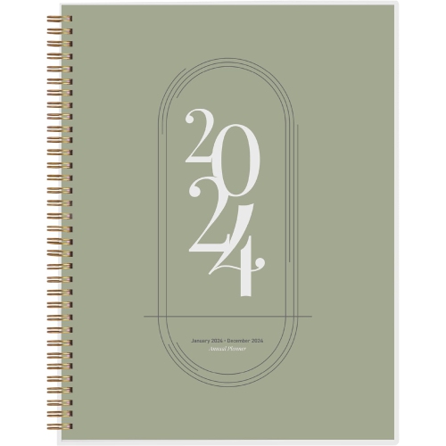 Rileys 2022 Weekly Planner - Annual Weekly & Monthly Agenda Planner, Jan - Dec 2022, Flexible Cover, Notes Pages, Twin-Wire Binding