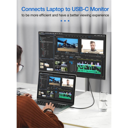 LaptopKing Thunderbolt 4 Cable 1.2M,4feet Supports 8K Display 40Gbps Data Transfer 100W Charging USB C to USB C Cable Sales