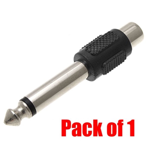 iMBAPrice RCA Female to Quarter Inch Adapter [1 Pack]