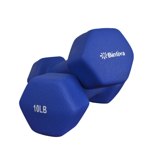 10 LB Neoprene Coated Dumbbells