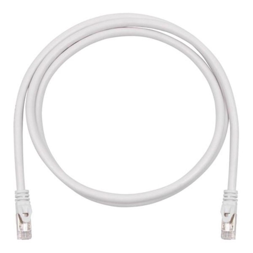 TechCraft - FTP Network Cable with Metal Connectors CAT8, Shielded, 50 Feet Length, White