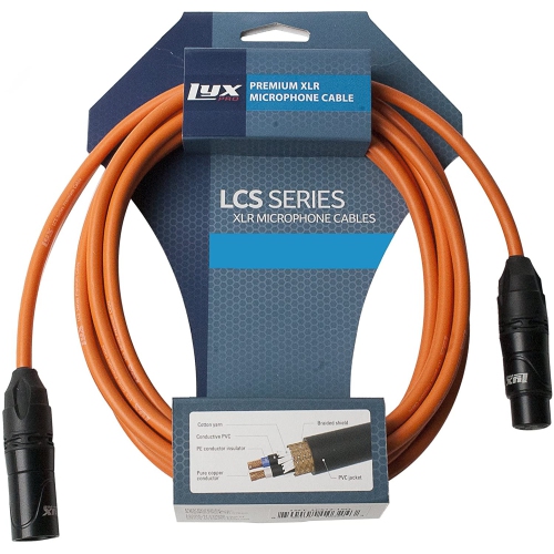 LyxPro 50 Feet XLR Microphone Cable Balanced Male to Female 3 Pin Mic Cord for Powered Speakers Audio Interface Professional Pro Audio Performance