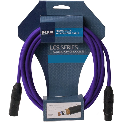 LyxPro 1.5 Feet XLR Microphone Cable Balanced Male to Female 3 Pin Mic Cord for Powered Speakers Audio Interface Professional Pro Audio Performance