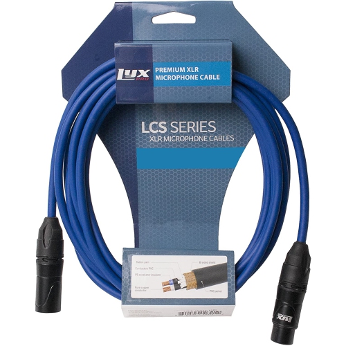 LyxPro 200 Feet XLR Microphone Cable Balanced Male to Female 3 Pin Mic Cord for Powered Speakers Audio Interface Professional Pro Audio Performance