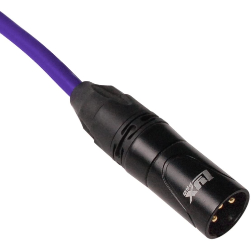 LyxPro 3 Feet XLR Microphone Cable Balanced Male to Female 3 Pin Mic Cord for Powered Speakers Audio Interface Professional Pro Audio Performance and