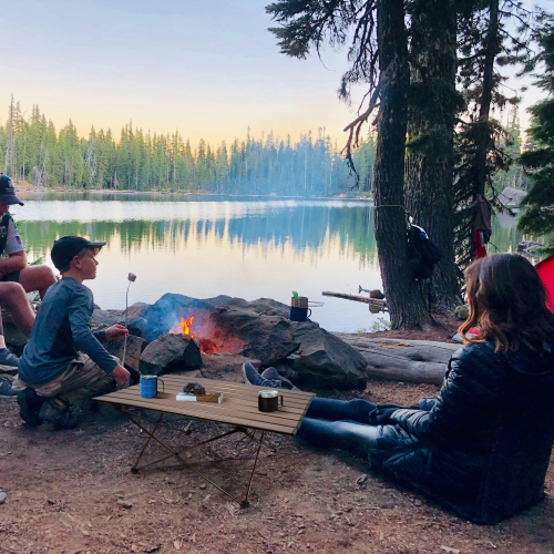 Table d’appoint de camping portative en aluminium d’Icon - Best