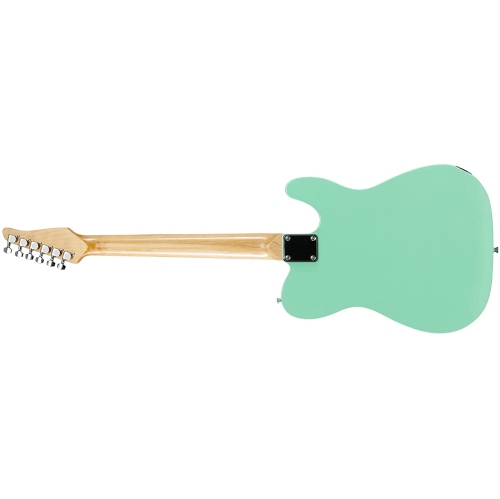 LyxPro 39” Electric Left Hand Guitar | Full-Size Paulownia Wood Body, 3-Ply Pickguard, C-Shape Neck, Ashtray Bridge, Quality Gear Tuners, 3-Way