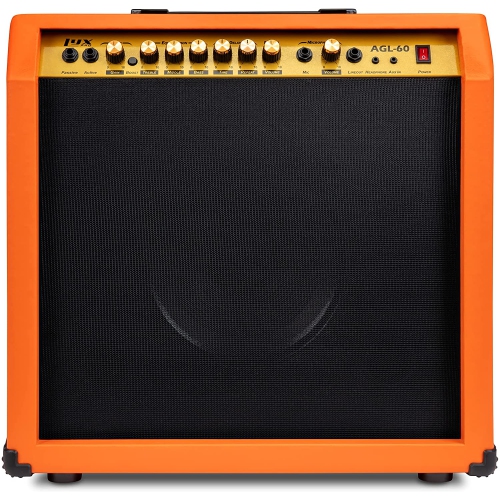 LYXPRO  60 Watt Electric Guitar Amplifier | Combo Solid State Studio & Stage Amp \w 10” 4-Ohm Speaker, Custom Eq Controls, Drive, Delay, ¼”