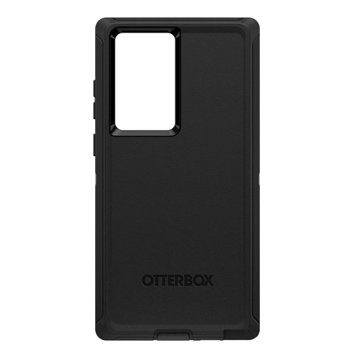 Étui rigide ajusté Defender d'OtterBox pour Galaxy S22 Ultra 5G - Noir