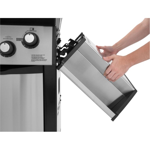 Signet 390 Natural Gas BBQ - 3 Burner + Side and Rear Rotisserie Burners