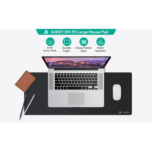 AUKEY GAMING MOUSE PAD LARGE NON-SLIP SPILL-RESISTANT