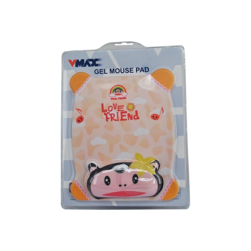 Gel Mouse Pad Made From Nylon Textile VMP-103, Yellow