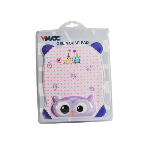V-MAX  Gel Mouse Pad Made From Nylon Textile Vmp-103 In Purple