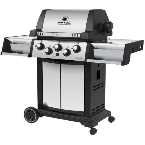 Signet 390 3 Burner + 1 Side Burner + 1 Rear Rotisserie Burner 635 sq. in. 65,000BTU Propane Barbecue