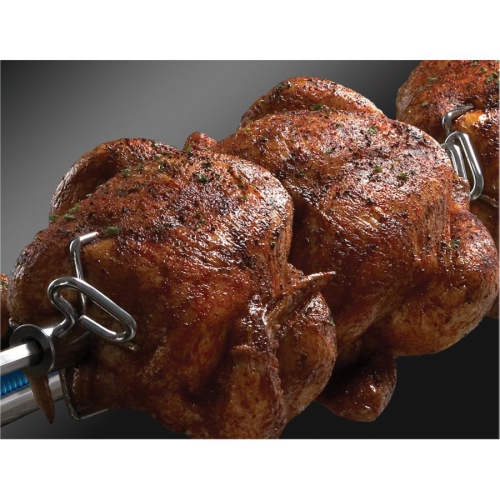 Signet 390 3 Burner + 1 Side Burner + 1 Rear Rotisserie Burner 635 sq. in. 65,000BTU Propane Barbecue