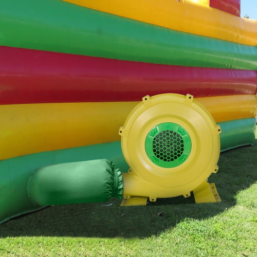 Costway Inflatable Bounce House Blower 1100W 1.5HP Air Pump Commercial Castle Slide Fan