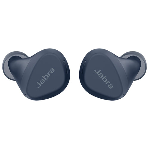 Jabra Elite 4 Active In-Ear Noise Cancelling Truly Wireless Headphones - Navy