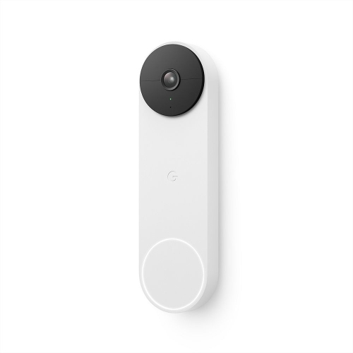 Google Nest Wire-Free Video Doorbell - White-openbox like new