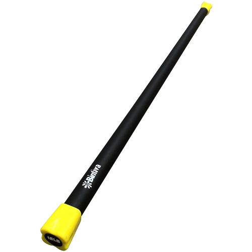 15Lbs Body Bar-The bar is a solid cast iron bar that is encased in a foam for safety.