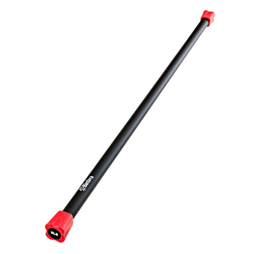 5Lbs Body Bar-The bar is a solid cast iron bar that is encased in a foam for safety.