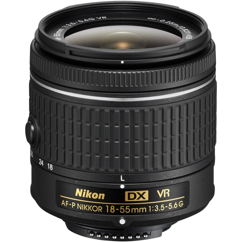 Nikon D5600 DSLR with AF-P 18-55mm + 18-140mm VR Lenses