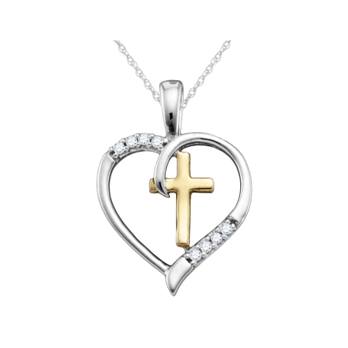 Necklace Sterling Silver Cross , Hunting Faith and Fishing Jewelry