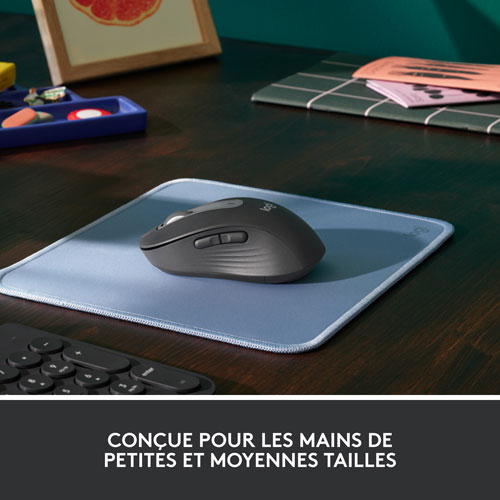 Souris optique sans fil Signature M650 de Logitech - Graphite