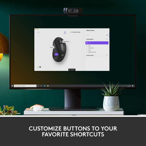 Logitech Signature M650 Wireless Optical Mouse - Graphite