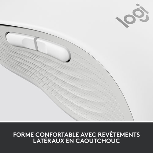 Souris optique sans fil Signature M650 de Logitech - Blanc cassé
