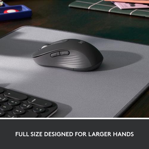 Logitech Signature M650 L (Large) Wireless Optical Mouse - Graphite