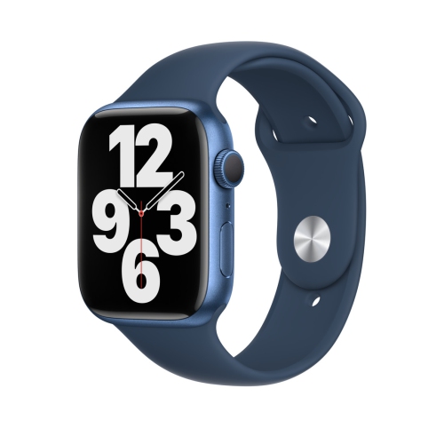 Apple Watch Series 7 (GPS + Cellular) 45mm Midnight Aluminum Case with Midnight Sport Band by APPLE - Refurbished condition - Image 5